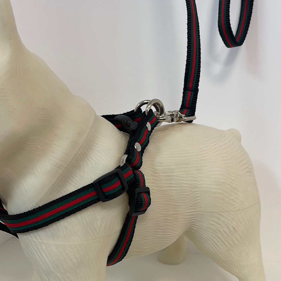 Delray Feed & Supply Luxury Ribbon Harness Adjustable
