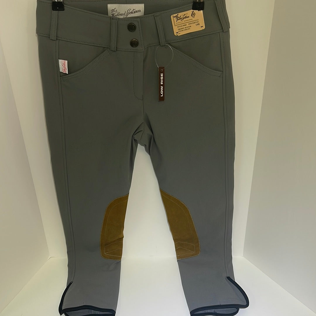 The Tailored Sportsman Girls Trophy Hunter Front Zip Low Rise 3960