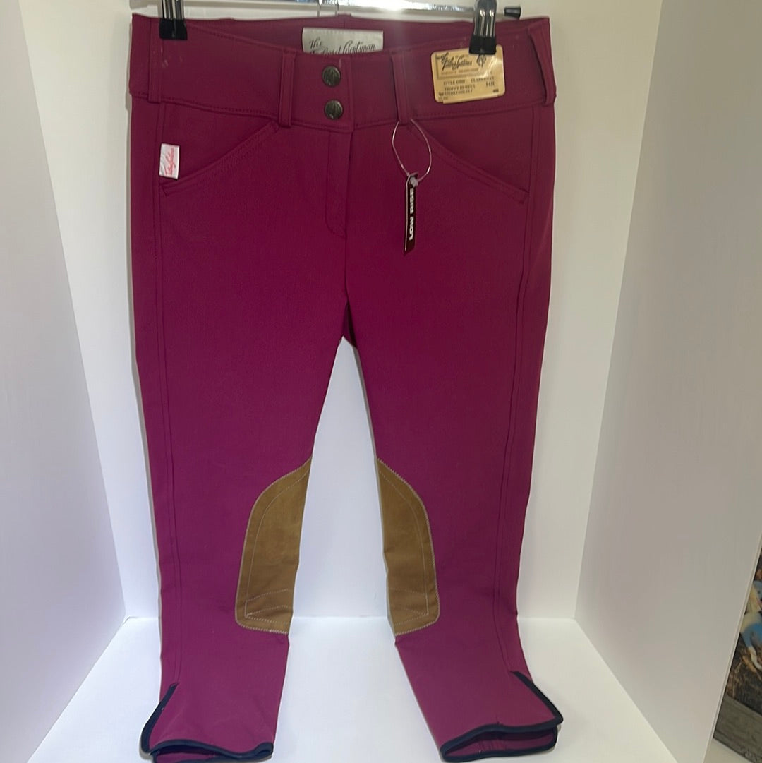 The Tailored Sportsman Girls Trophy Hunter Front Zip Low Rise 3960