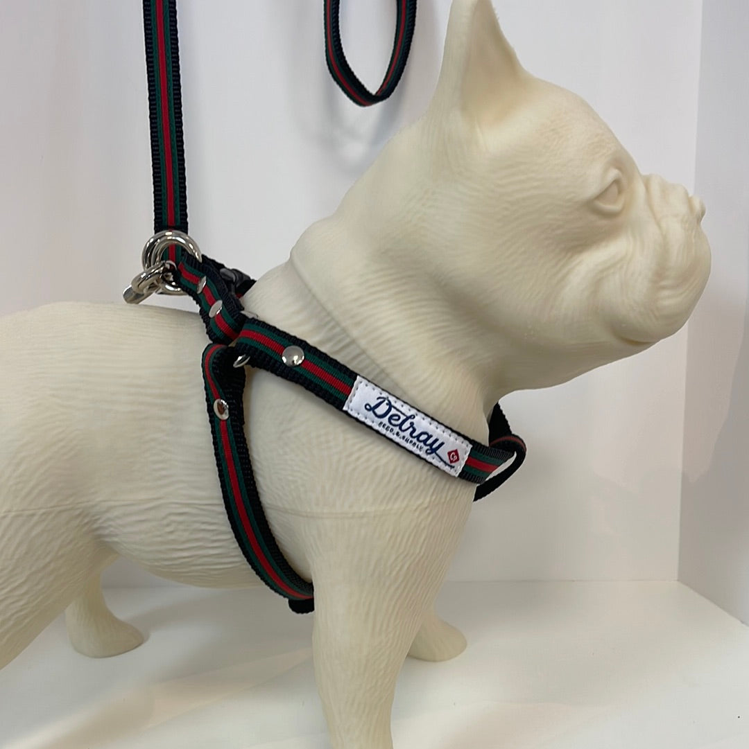 Delray Feed & Supply Luxury Ribbon Harness Adjustable
