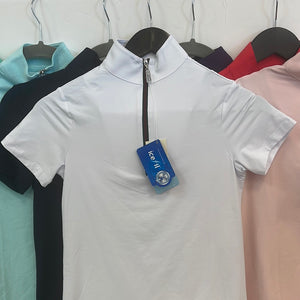 The Tailored Sportsman Icefil Short Sleeve Horseback Riding Shirt