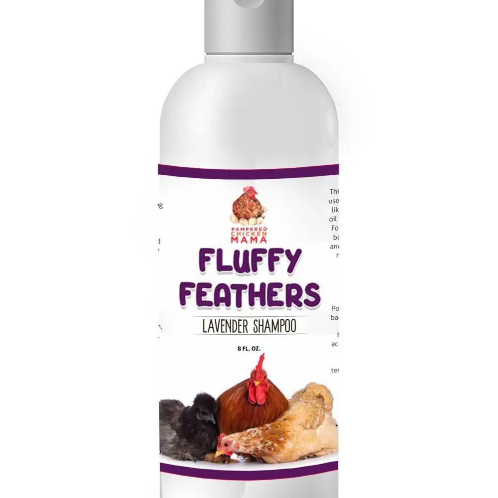 Fluffy Feathers Herbal Shampoo For Chickens 8 oz