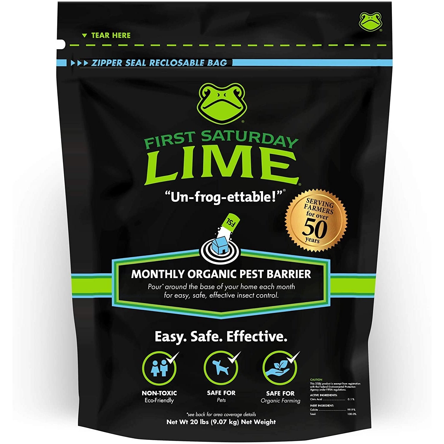 First Saturday Lime Eco Friendly Insect Pest Repellent