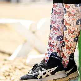 Dreamers & Schemers Boot Socks for Awesome Equestrians Kids/Adults