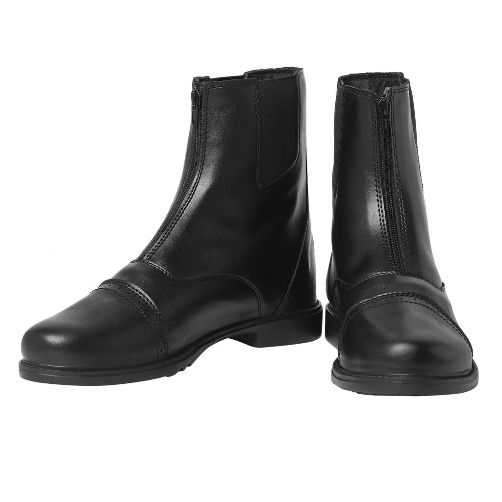 TuffRider Men's Starter Paddock Boots Black Delray Boca