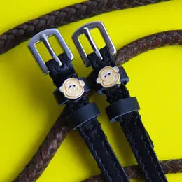 MaryJane Leather Spur Straps
