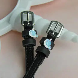 MaryJane Leather Spur Straps