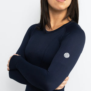 TKEQ - The "KENNEDY" Seamless Long Sleeve Riding Shirt Boca Delray Wellington