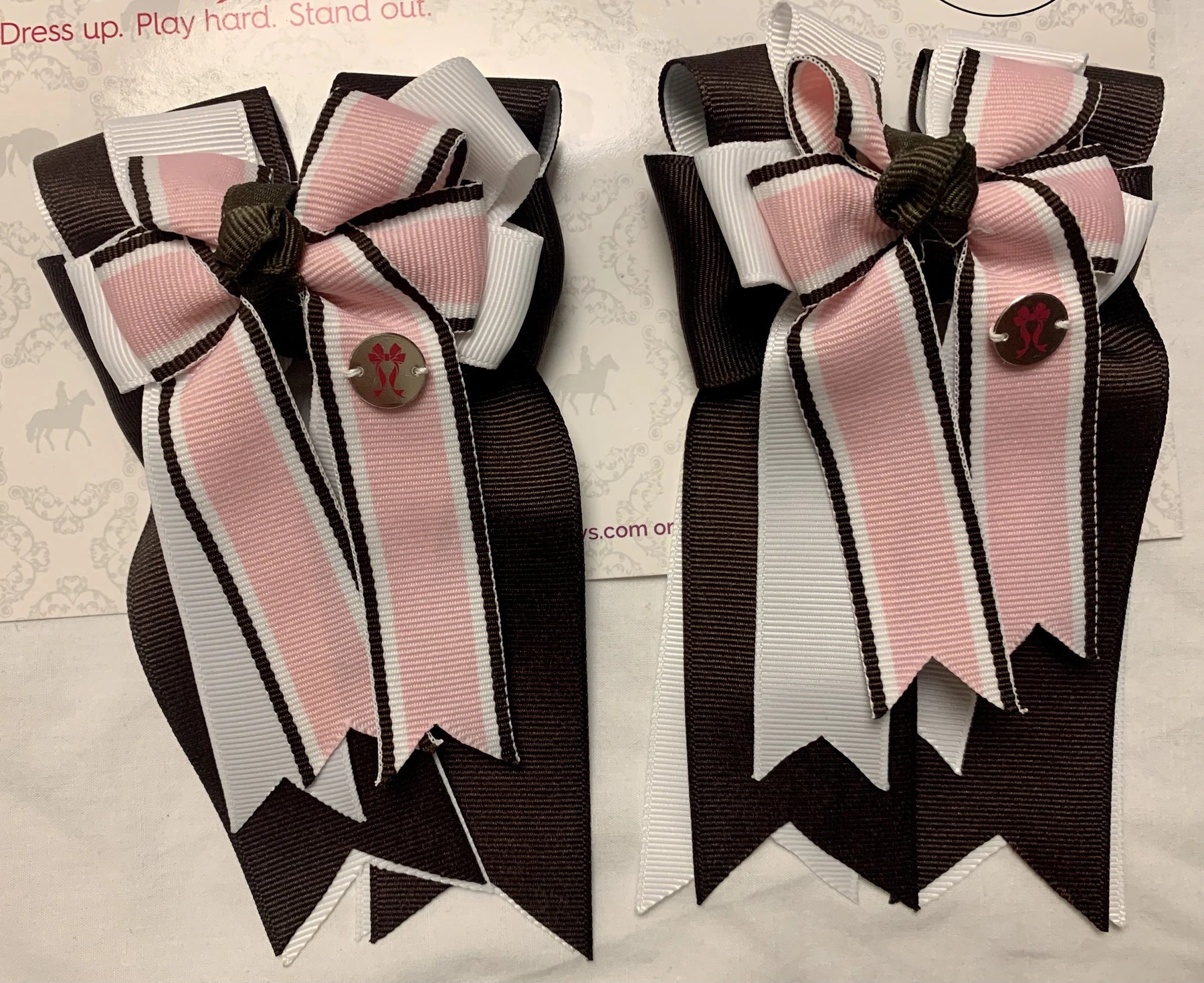 Pony Tail Bows Horse Show Bows for Girls