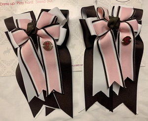 Pony Tail Bows Horse Show Bows for Girls