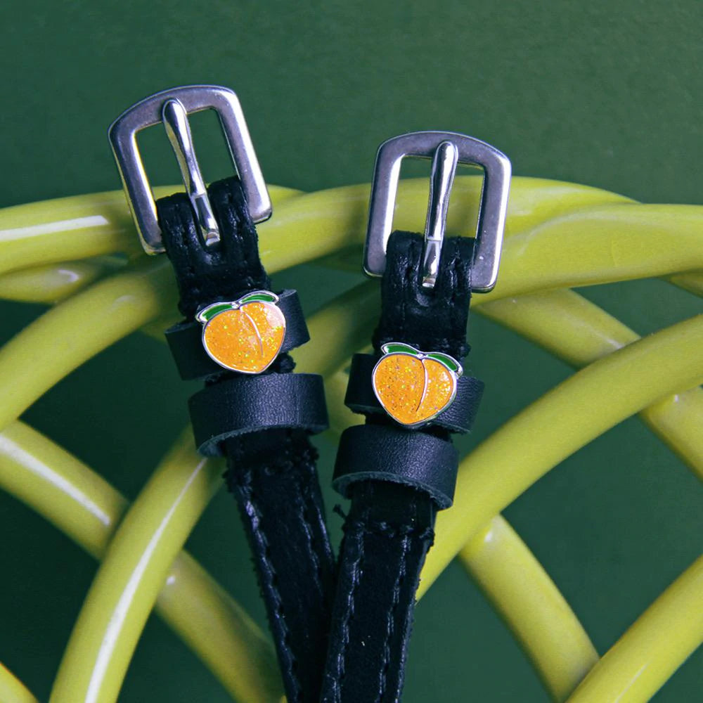 MaryJane Leather Spur Straps