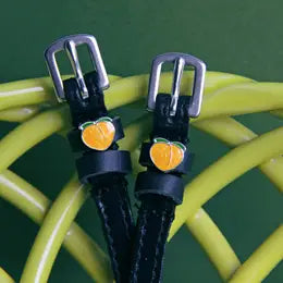 MaryJane Leather Spur Straps