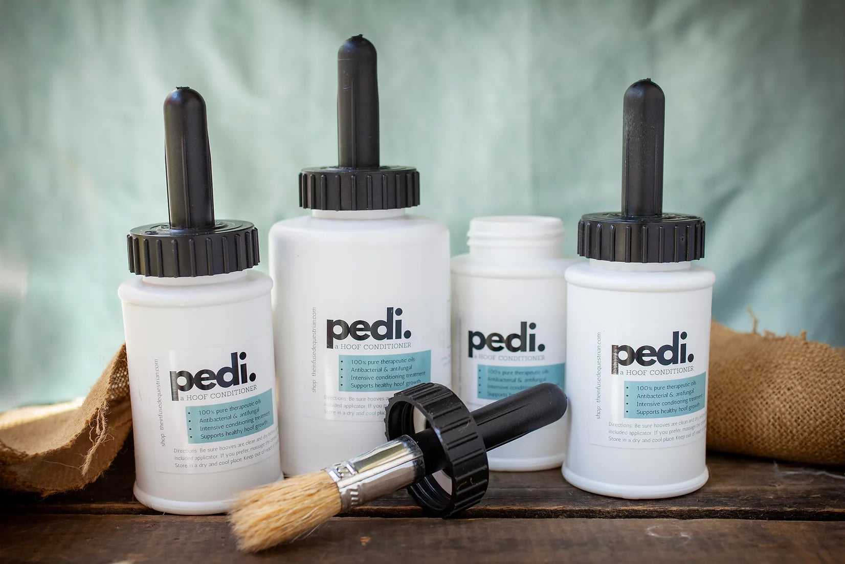 The Infused Equestrian - pedi. A Hoof Conditioner