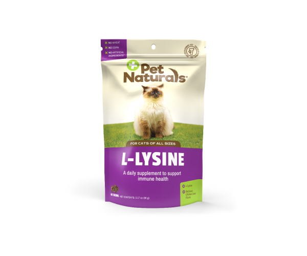 Pet Naturals Cat L-Lysine 60 ct