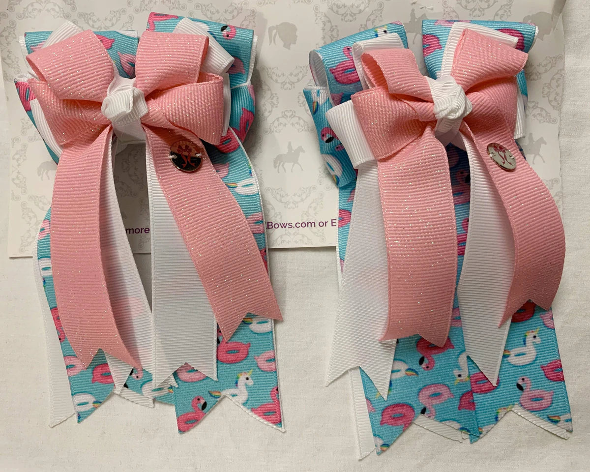 Pony Tail Bows Horse Show Bows for Girls