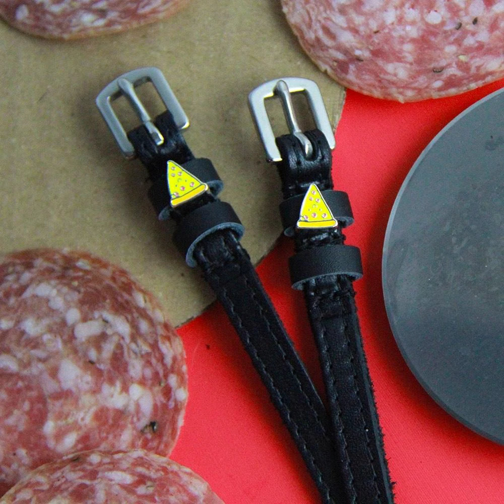 MaryJane Leather Spur Straps
