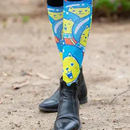 Dreamers & Schemers Boot Socks for Awesome Equestrians Kids/Adults