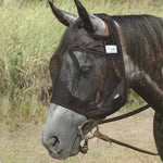 Cashel Quiet Ride Horse Fly Mask, Standard without Ears