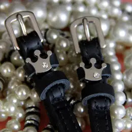 MaryJane Leather Spur Straps