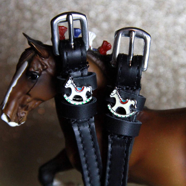 MaryJane Leather Spur Straps