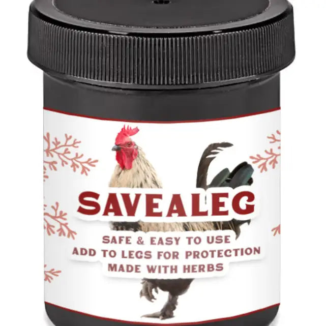 SaveALeg - Herbal Leg Salve For Scaly Leg Mites for Chickens