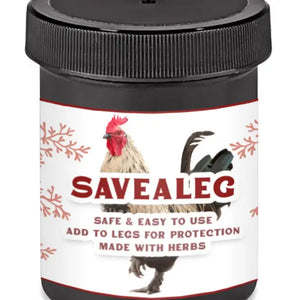 SaveALeg - Herbal Leg Salve For Scaly Leg Mites for Chickens