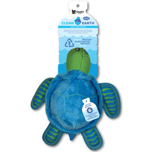 Spunky Pup Clean Earth Plush Sea Turtle