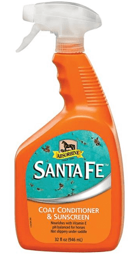 Sante Fe Coat Conditioner and Sunscreen Sunblock for horses