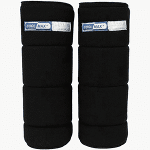 Lettia CoolMax No-Bow Wraps Black 18"