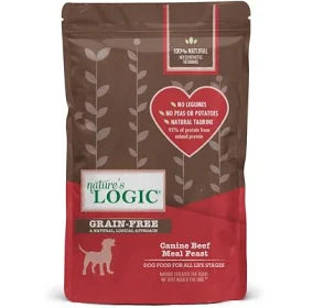 Nature's Logic Canine Dry Beef Meal Feast
