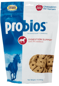 PROBIOS Digestion Support Equine/ Horse Treats Apple Flavor