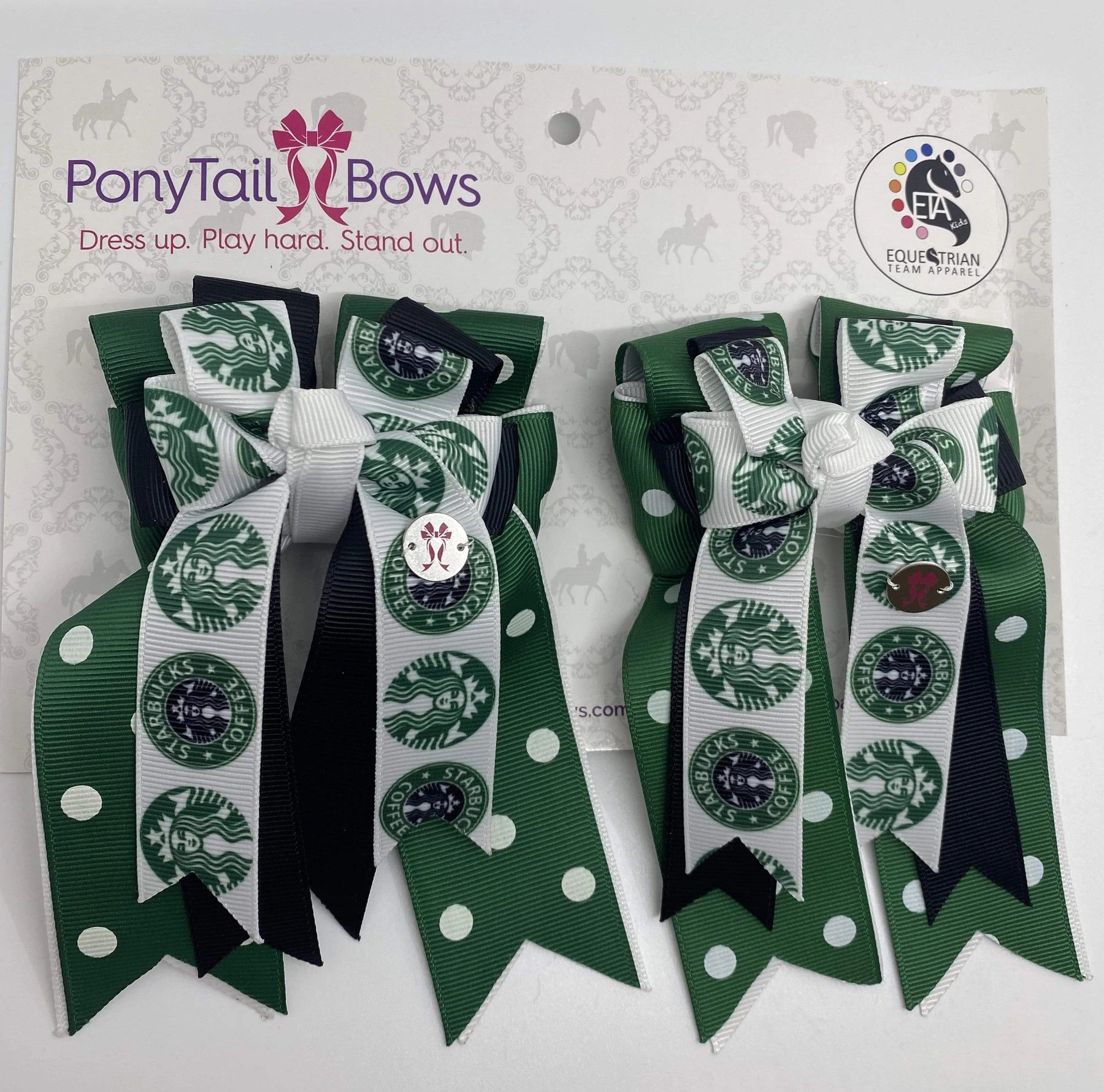 Pony Tail Bows Horse Show Bows for Girls