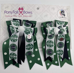 Pony Tail Bows Horse Show Bows for Girls