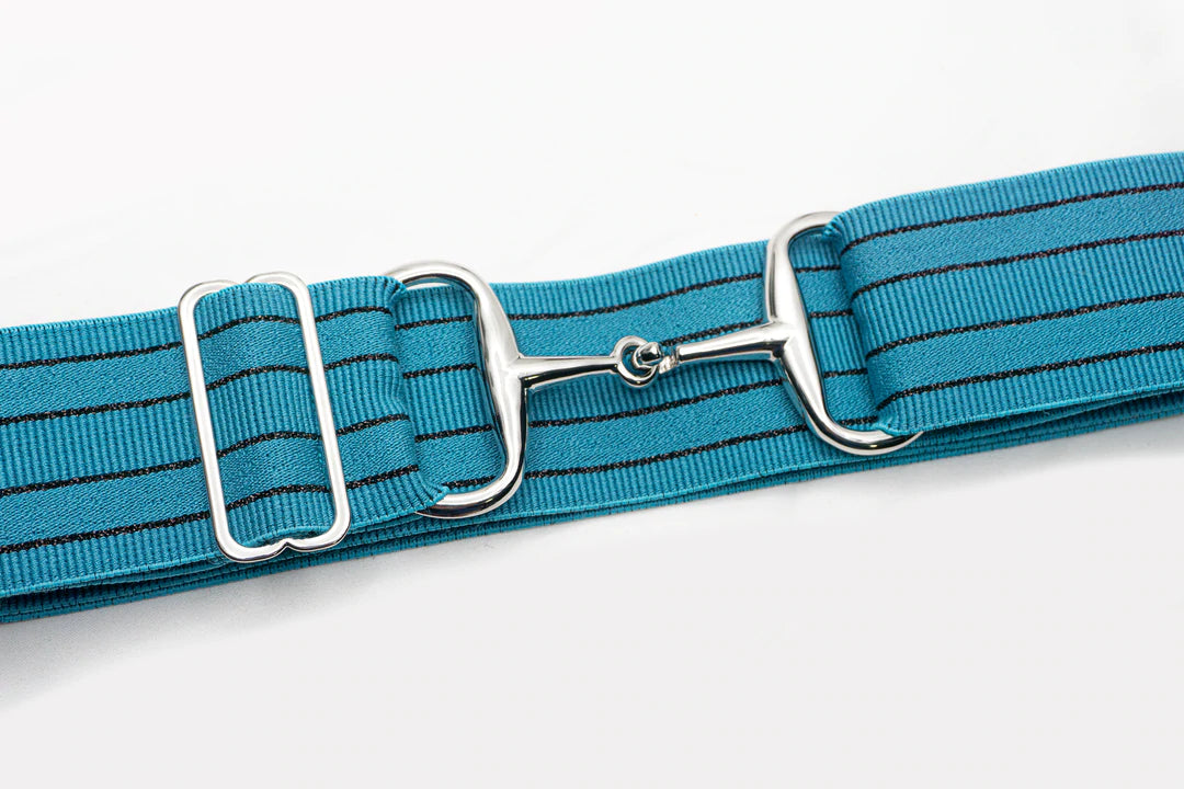 2" Ellany Ladies Elastic Snaffle Bit Riding Belt (Youth- Adult 2XL)