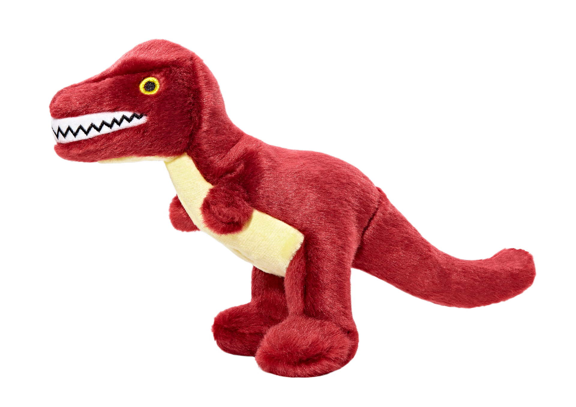 Tiny T-Rex Plush Toy for Dogs