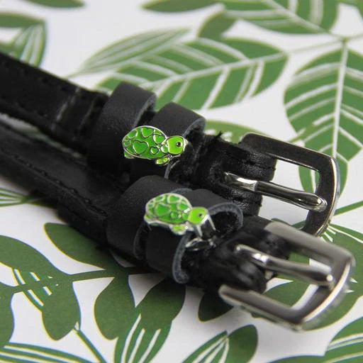 MaryJane Leather Spur Straps