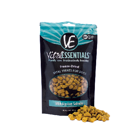 Vital Essentials Freeze Dried Dog TreatWild Alaskan Salmon 2.5 oz