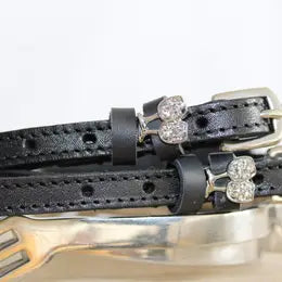 MaryJane Leather Spur Straps